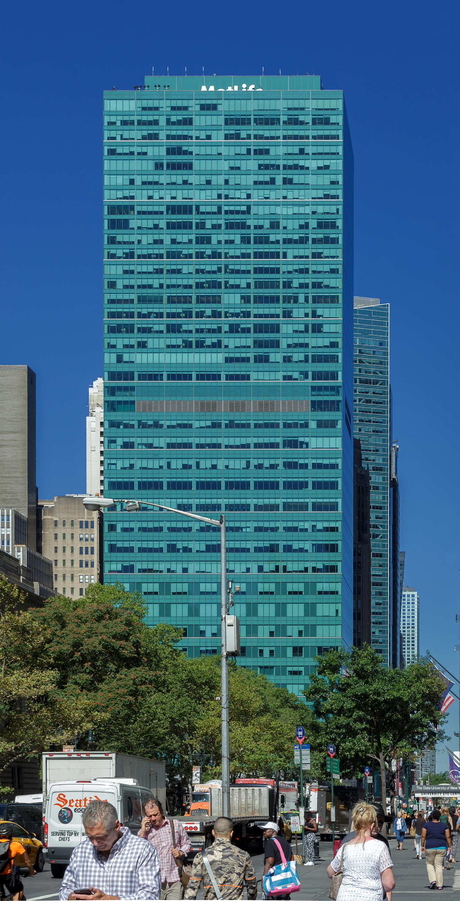 Salesforce Tower, New York City - View from the east. © Mathias Beinling
